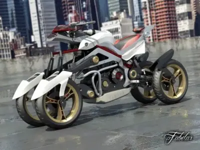 Yamaha tesseract 2 0 3D model
