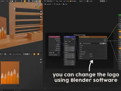 Elegant Wooden Letter Rack 3D Model Free 3D model