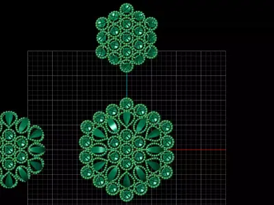 Pendant Set 13 3D print model buy