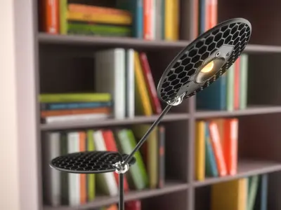 Pong Floor Lamp 3D model