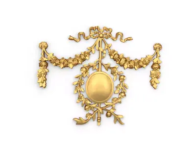 Classic decor ornament 52 3D print model