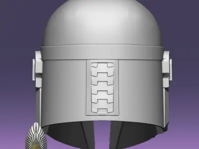 Mandalorian Praetor Helmet 3d digital download 3D print model