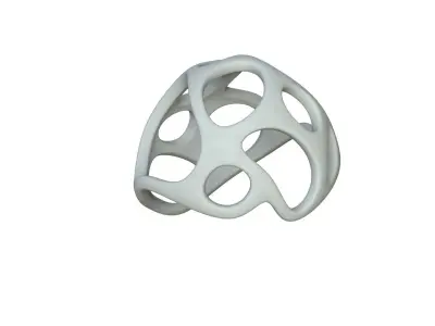 SciFi Cube Object No 21348 Low Poly Shape Texture