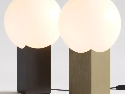 101 Copenhagen Hoop Table Lamps 3D model