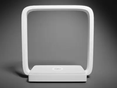 Lamp with charging for phone 3D model