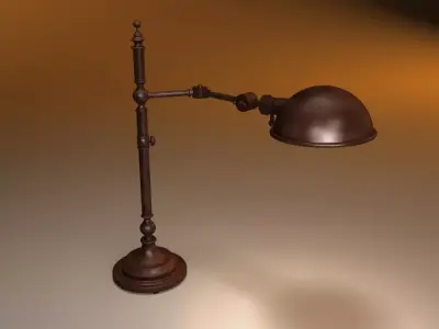 RESTORATION HARDWARE Franklin pharmacy table lamp 3D model