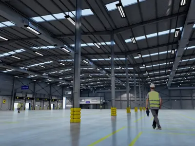 Big Warehouse 3D model