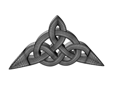 Celtic Knot 1 3D model