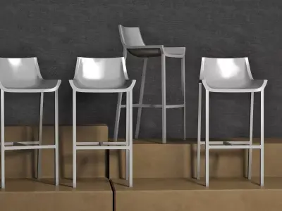 Sezz Barstool 3D model