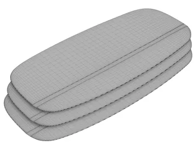 Oona Rug 90x200 3D model