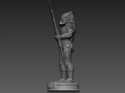 Predator 2 3D print model