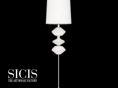 LESCOT FLOOR LAMP 3D model