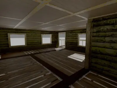 Forest Watch Tower Free low-poly 3D model