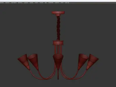 ELISABETH Low-poly 3D model
