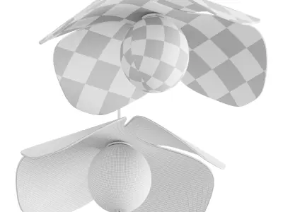 FORGET ME NOT Hanging lamp 3D model