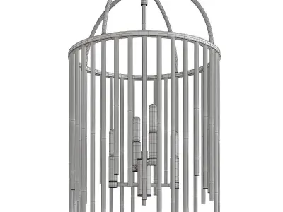 Lewis Pendant Light Low-poly 3D model