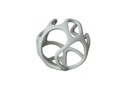 SciFi Cube Object No 22345 Low Poly Shape Texture