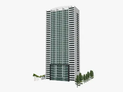 Ultra Broadbeach Low-poly 3D model