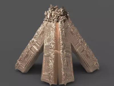 Hell pyramid Side 3D model