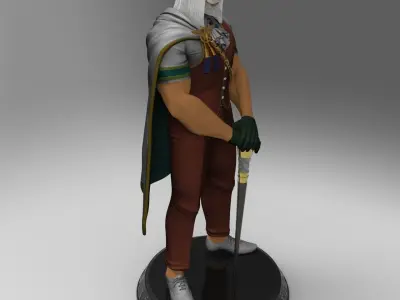 JP Street Fighter 3D print model