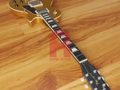 guitar electric les paul Texture