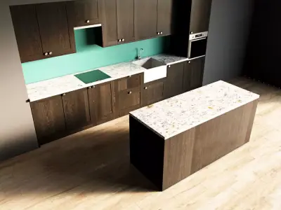 106-Kitchen10 texture 9 3D model