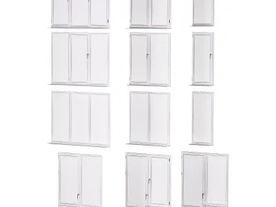 Windows set  3D model