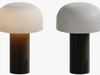 Luca Led Tafel lamp 3D model