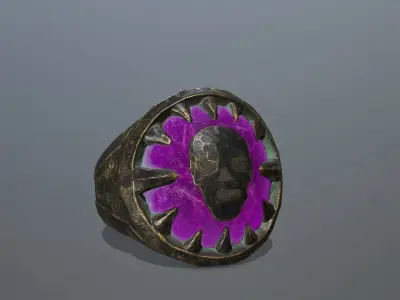Heal Ring Low-poly 3D model