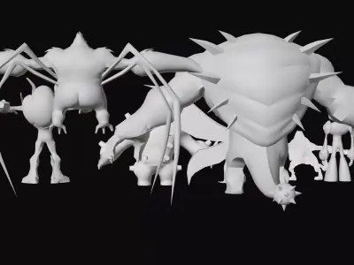 Ben 10 Ultimate Alien 3D Model Pack   3D model