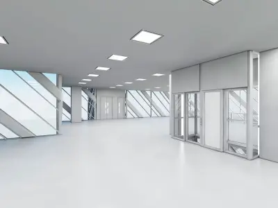 Office Building Tower 3 3D model