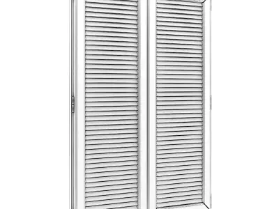 Wooden External Shutters 3D model