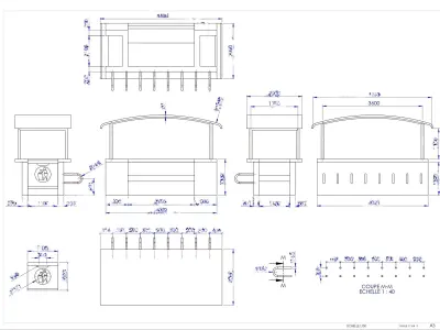 Bicycle parking 3D model
