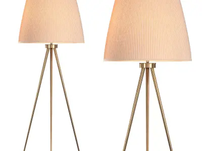 REED FLOOR LAMP 3D model