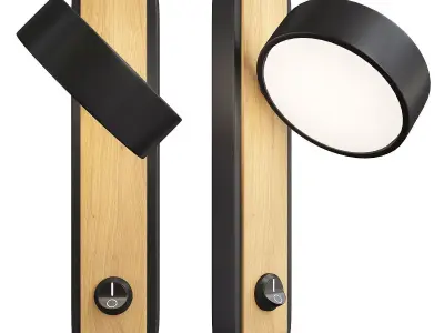 AMO sconce Low-poly 3D model