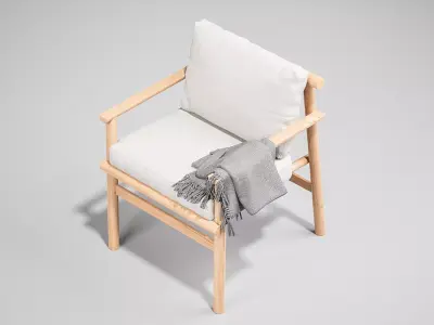 Modern Outdoor Patio Set Free 3D model