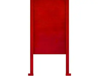 Mailbox post box Low-poly 3D model