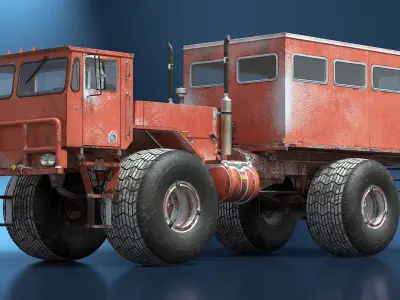  Antarctica Snow Vehicle 