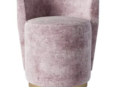 Bond Street Stool 3D model