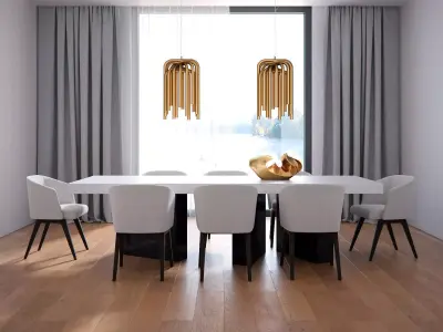 Dining Set 167 3D model