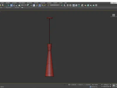 Vanderbilt Mini Pendant Light Low-poly 3D model