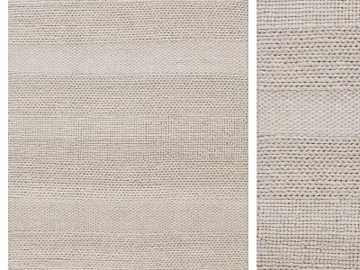 Carpet set 04 - Wool Rug Beads - 4K 3D model