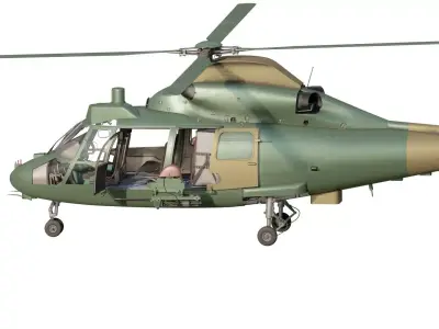 Harbin Z-9 3D model