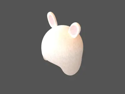 Baby Hat v1 001 Low-poly 3D model