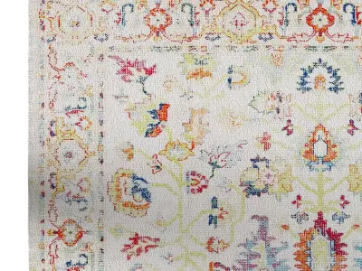 Rug Toulouse Multicolour By Benuta 3D model