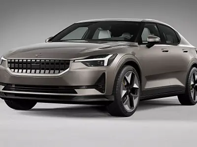 2023 Polestar 2 3D model
