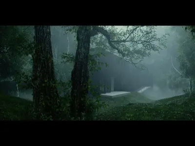 FUJI House Forest Refuge - Third and Seventh 3D Scene  3D model