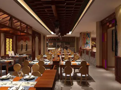 Business - Food Beverage 7-062 3D model