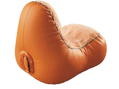 Inflatable sun lounger 3D model