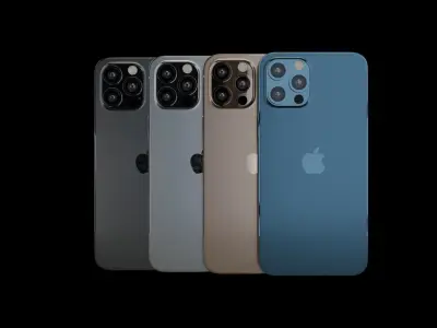 Iphone 12 Pro Max 3D model